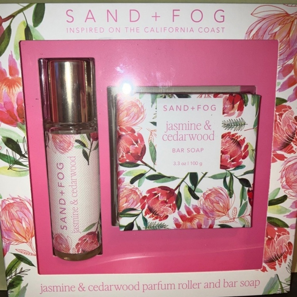 Sand + Fog Perfume Roller Ball & Bar Soap